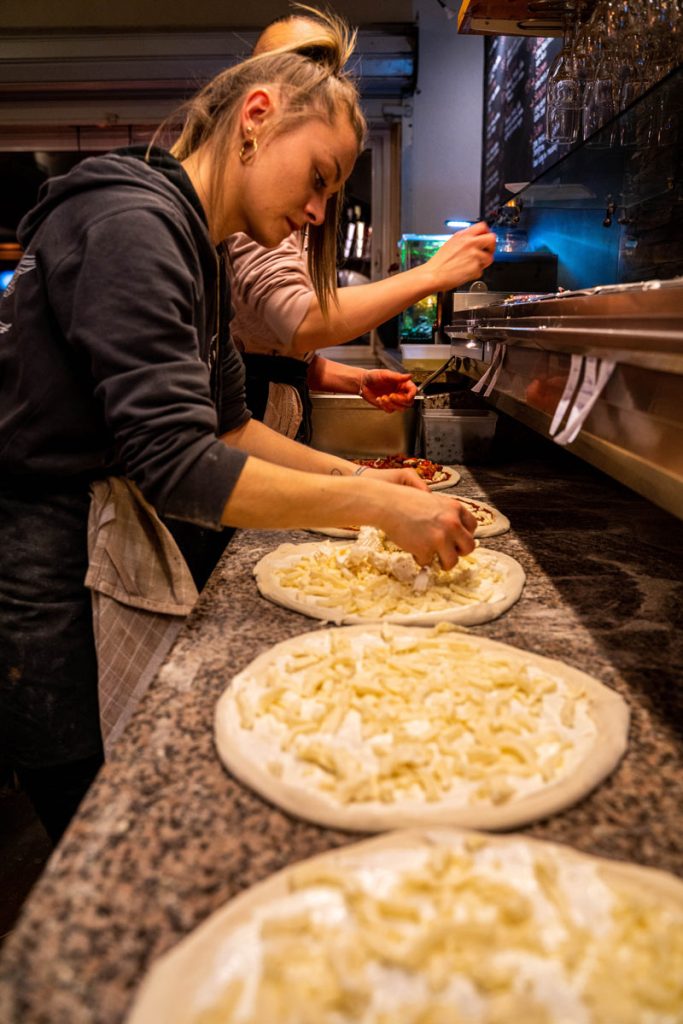 Pizza base creme a serignan