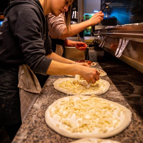 Pizza base creme a serignan