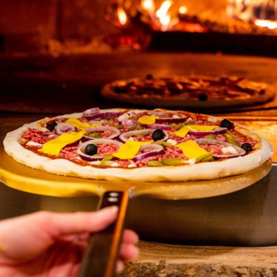 Pizza base tomate a serignan